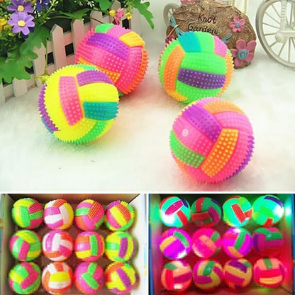 LED Color Changing Dog Squeak Ball