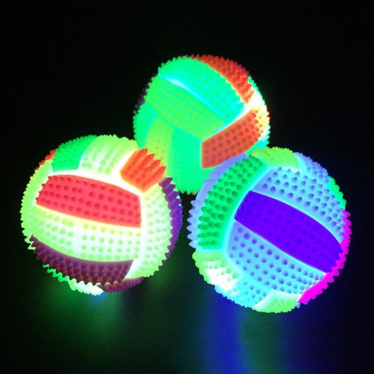 LED Color Changing Dog Squeak Ball